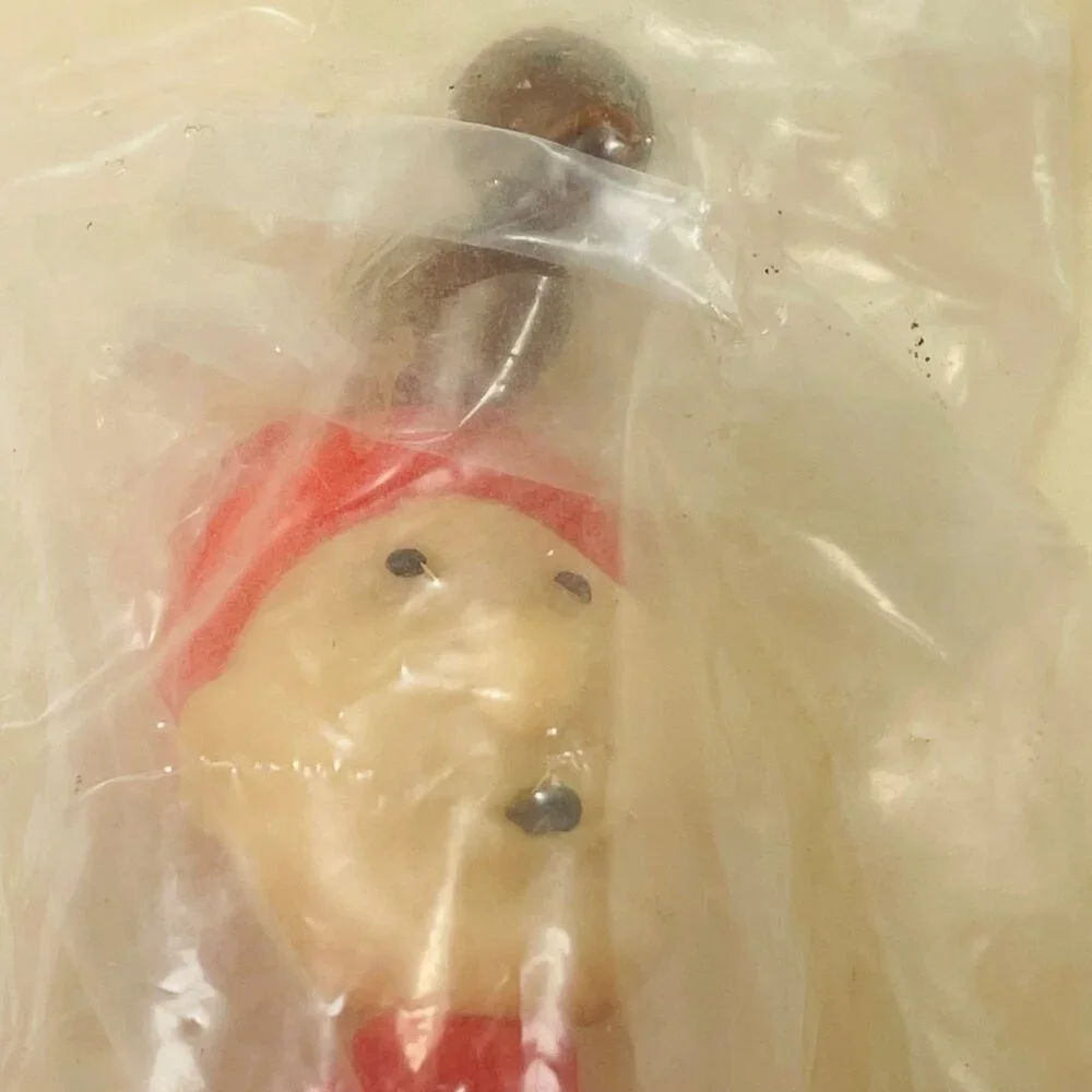 Bewildered Duck Hunter Figurine 1972 Vintage Wilton Cake Topper 5.75 inches